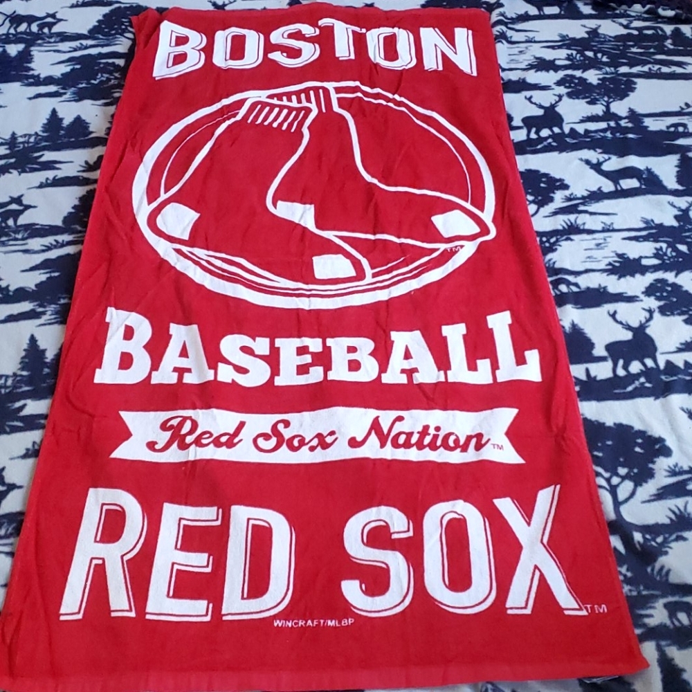 Boston Red Sox towel